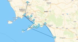 Percurso Napolitano e Costa Amalfitana